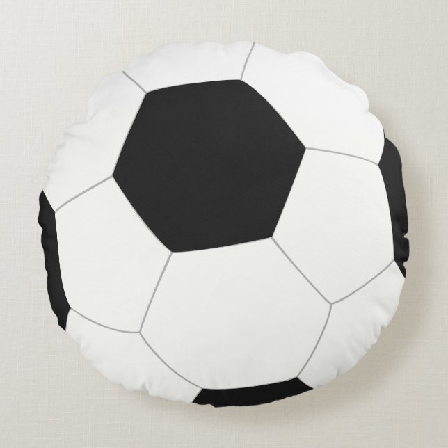Fotboll Sport Rund Kudde (Framsidan)