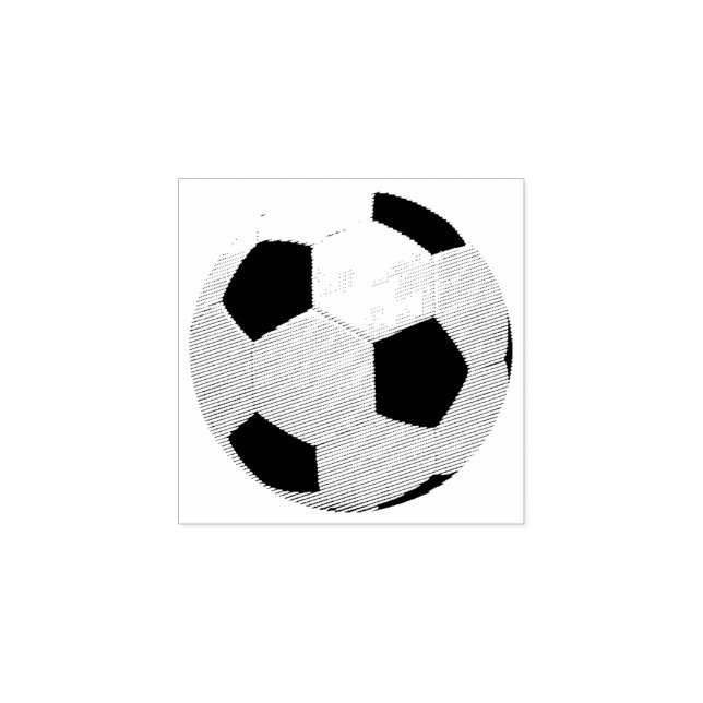 Fotboll Stämpel (Tryck)