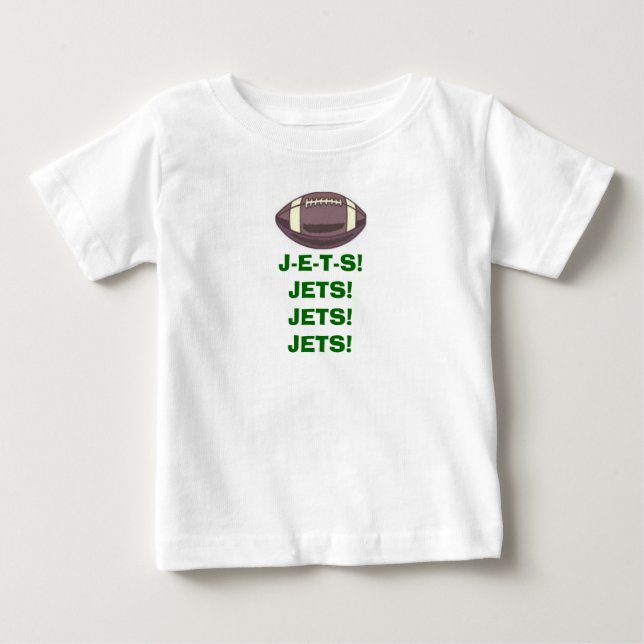 fotboll STRÅLAR! JETAR! JETAR! JETAR! Tee Shirt (Framsida)