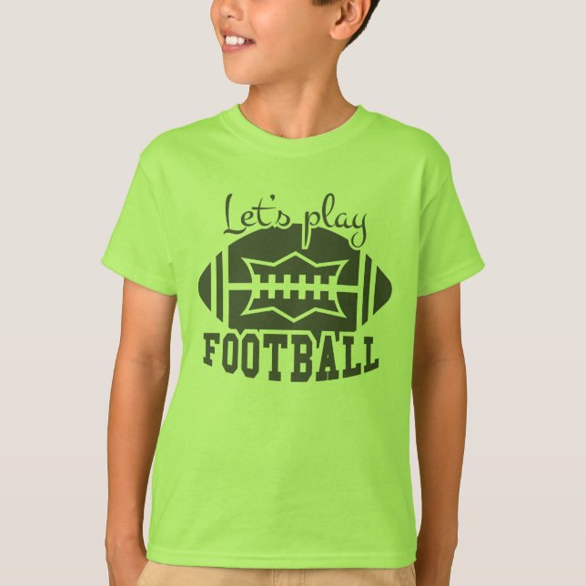 Fotboll T Shirt (Framsida)