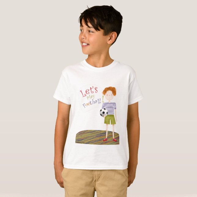 Fotboll t-shirt (Hel framsida)