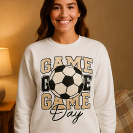 Fotboll T-Shirt | Grafikkort med fet Sportfantast