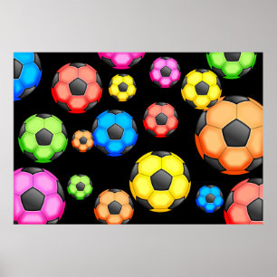Fotboll Tapet Poster
