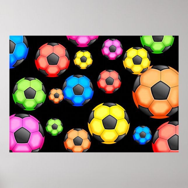 Fotboll Tapet Poster (Framsidan)