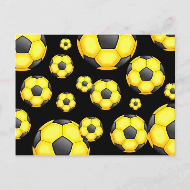 Fotboll Tapet Vykort (Framsida)