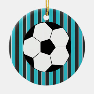 Fotboll Time Julgransprydnad Keramik