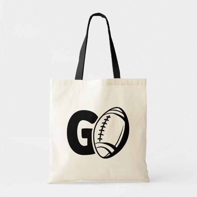 Fotboll - Tote Bag Tygkasse (Framsidan)
