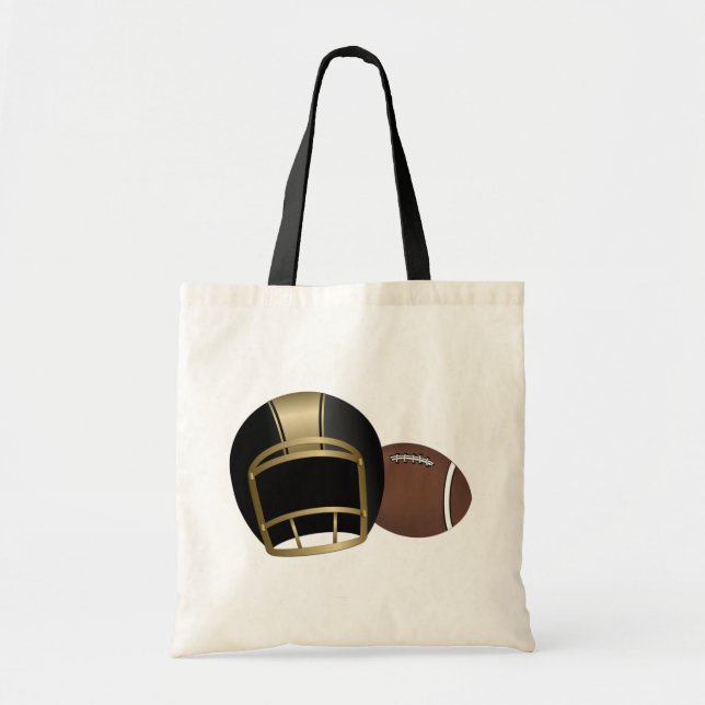 Fotboll - Tote Bag Tygkasse (Framsidan)