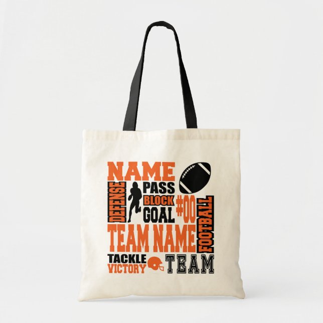 Fotboll - Tote Bag Tygkasse (Framsidan)