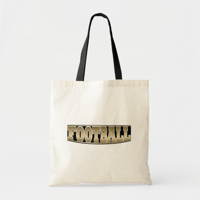 Fotboll - Tote Bag Tygkasse (Framsidan)