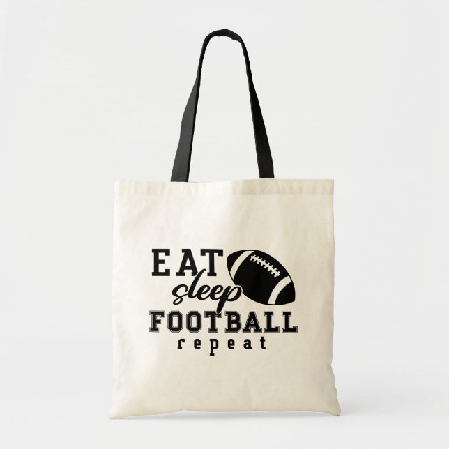 Fotboll - Tote Bag Tygkasse (Framsidan)