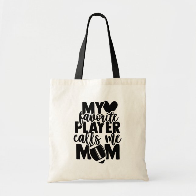 Fotboll - Tote Bag Tygkasse (Framsidan)
