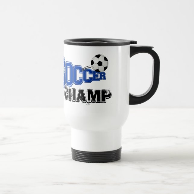 Fotboll Traveler/Commute Ringer Mugg (Höger)