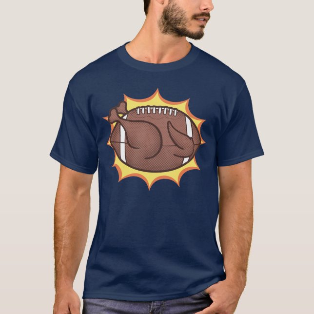 fotboll-Turkiet-T Tee Shirt (Framsida)