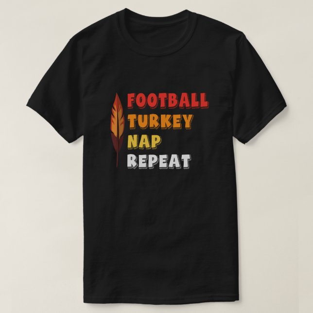 Fotboll Turkiet Tupplur Upprepa T Shirt (Design framsida)