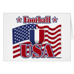 Fotboll, USA Hälsningskort