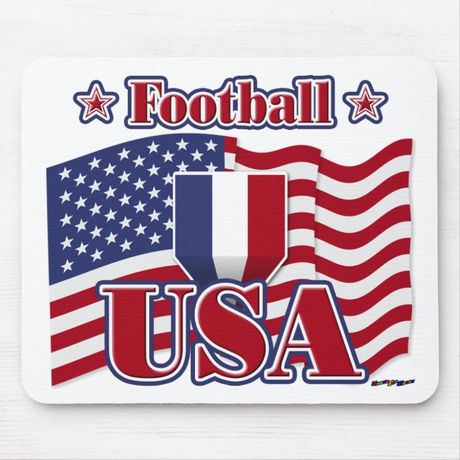 Fotboll, USA Musmatta (Framsidan)