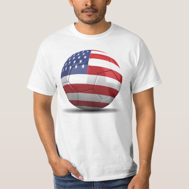 Fotboll USA T-shirt (Framsida)