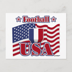 Fotboll, USA Vykort