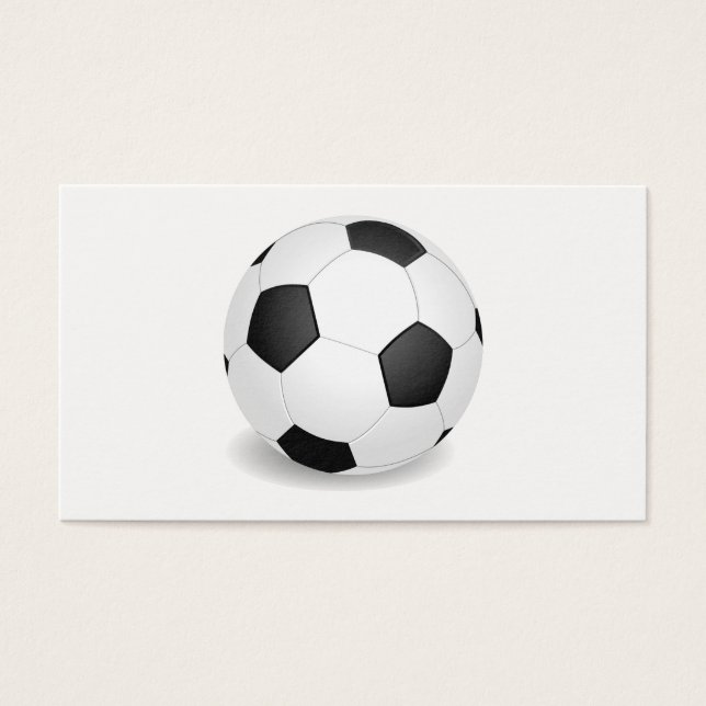 Fotboll Visitkort (Framsidan)