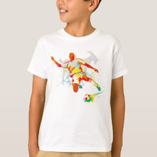 Fotboll (vit) t shirt