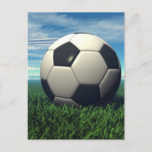 Fotboll Vykort