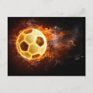Fotboll Vykort