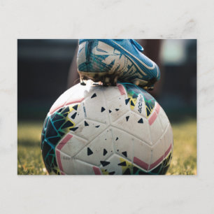 fotboll vykort