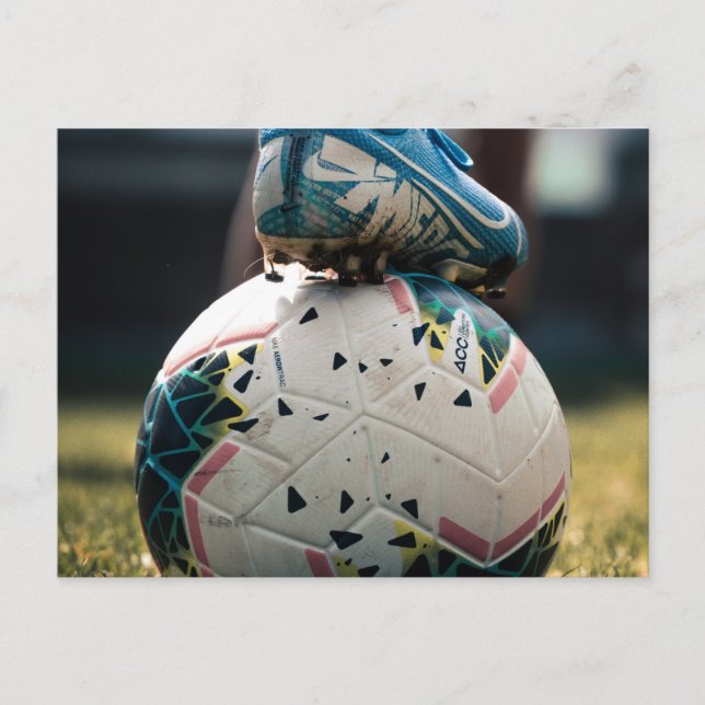 fotboll vykort (Framsida)