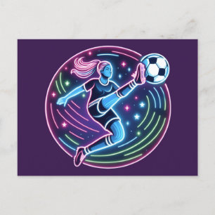 Fotboll Vykort