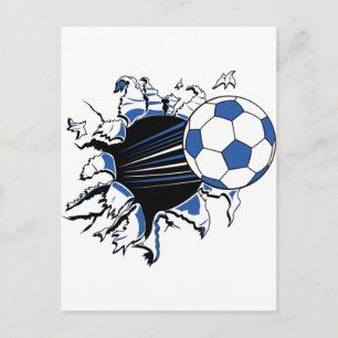 fotboll vykort