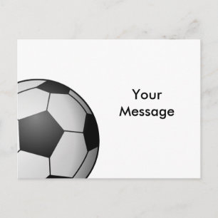 Fotboll Vykort