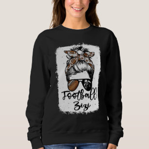 Fotboll Zizi Vintage Leopard Rufsylta Blekad T Shirt