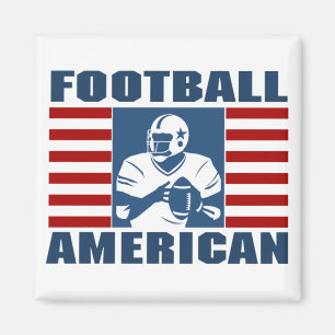 Fotbollamerikanmagnet Magnet