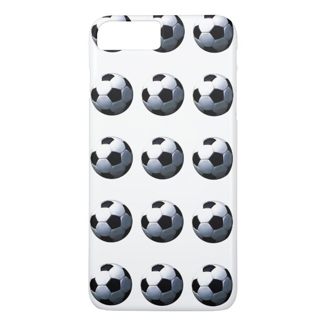 Fotbollar iPhone 7 Plus Fodral Case-Mate iPhone Skal (Baksida)