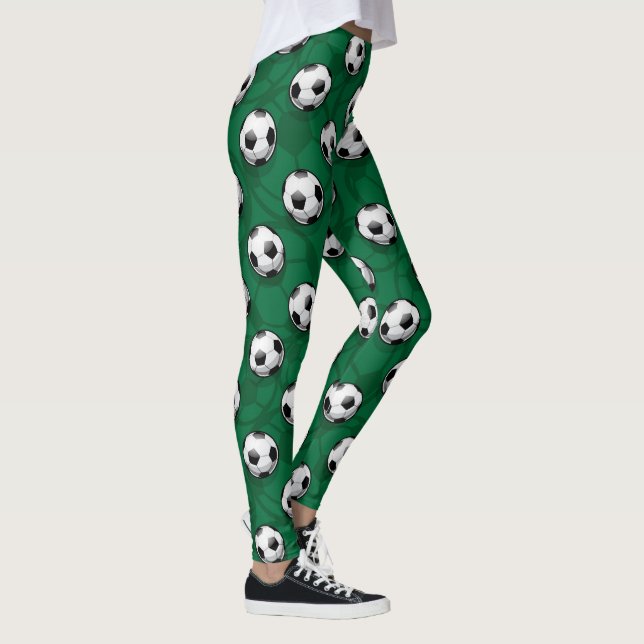 Fotbollar Leggings (Höger)