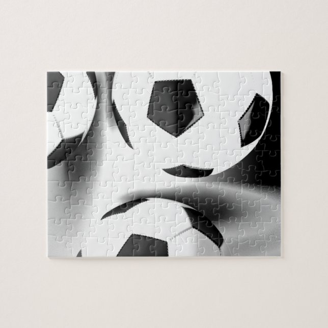 Fotbollar Pussel (Horisontell)