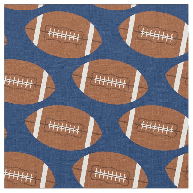 Fotbollar Sport Navyblå Tyg (Närbild)