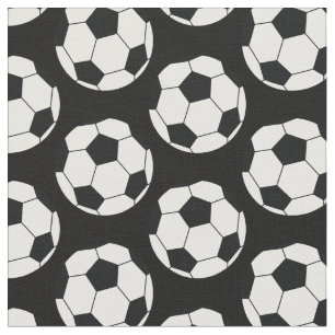 Fotbollar Sports Black Tyg