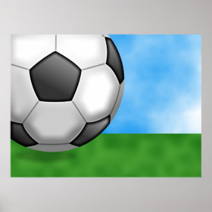 Fotbollbakgrund Poster