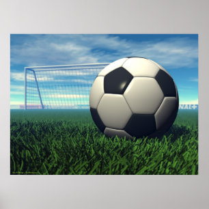 Fotbollboll (fotboll) poster