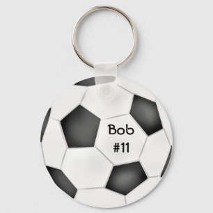 Fotbollboll Keychain Nyckelring