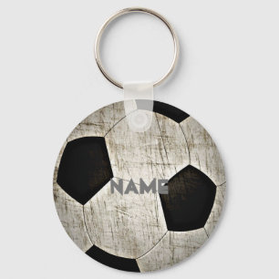Fotbollboll Keychain Nyckelring