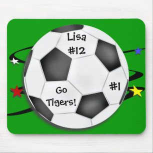 Fotbollboll Mousepad Musmatta