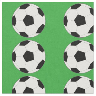 Fotbollboll på grönt tyg