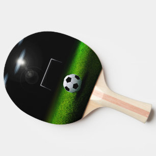 Fotbollboll Pingisracket