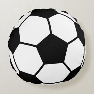 Fotbollboll Rund Kudde