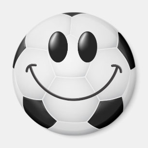 Fotbollbollansikte Magnet
