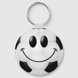 Fotbollbollansikte Nyckelring