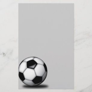 Fotbollbollbrevpapper Brevpapper